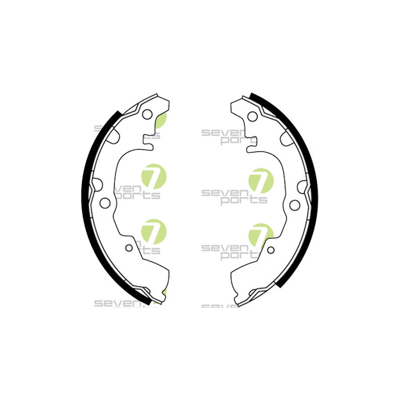 Ganasce freno - SEVEN