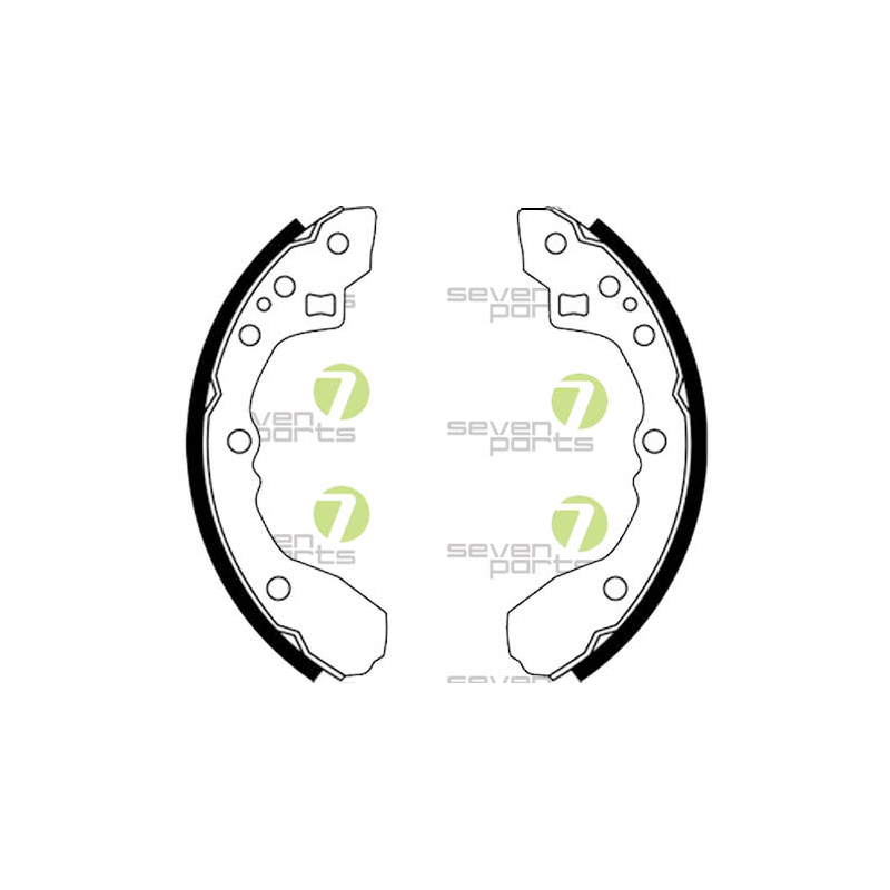 Ganasce freno - SEVEN