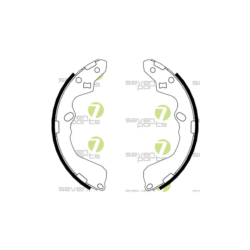 Ganasce freno - SEVEN