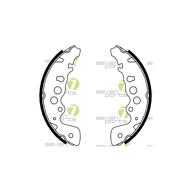 Ganasce freno - SEVEN