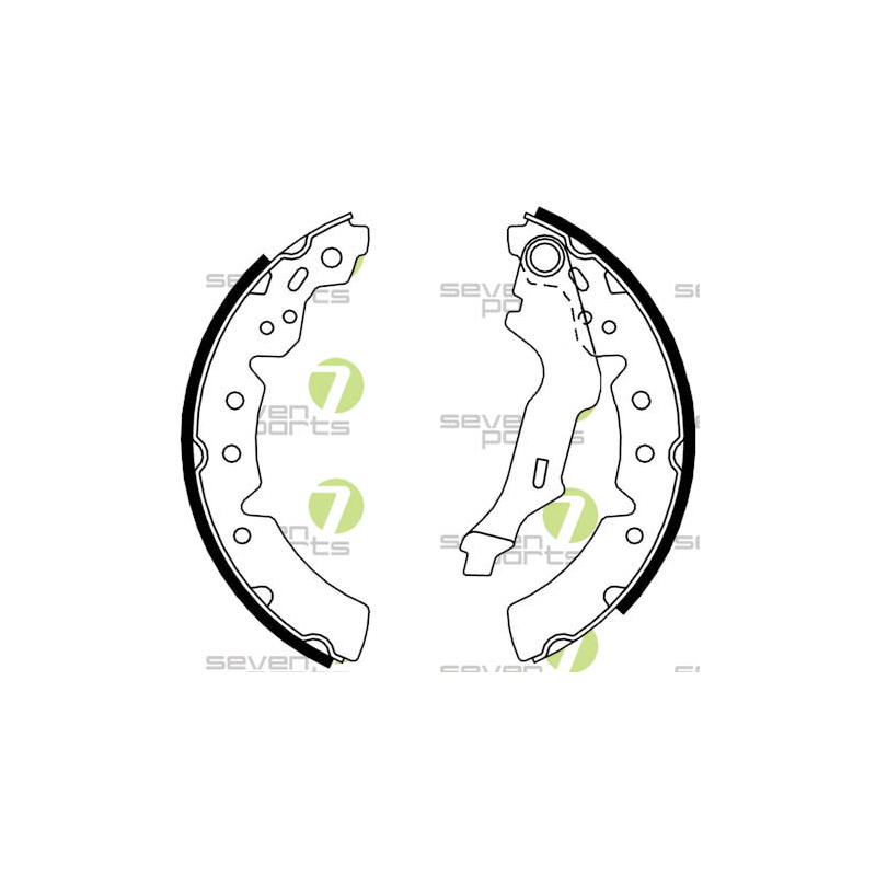 Ganasce freno - SEVEN
