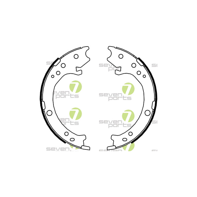 Ganasce freno - SEVEN