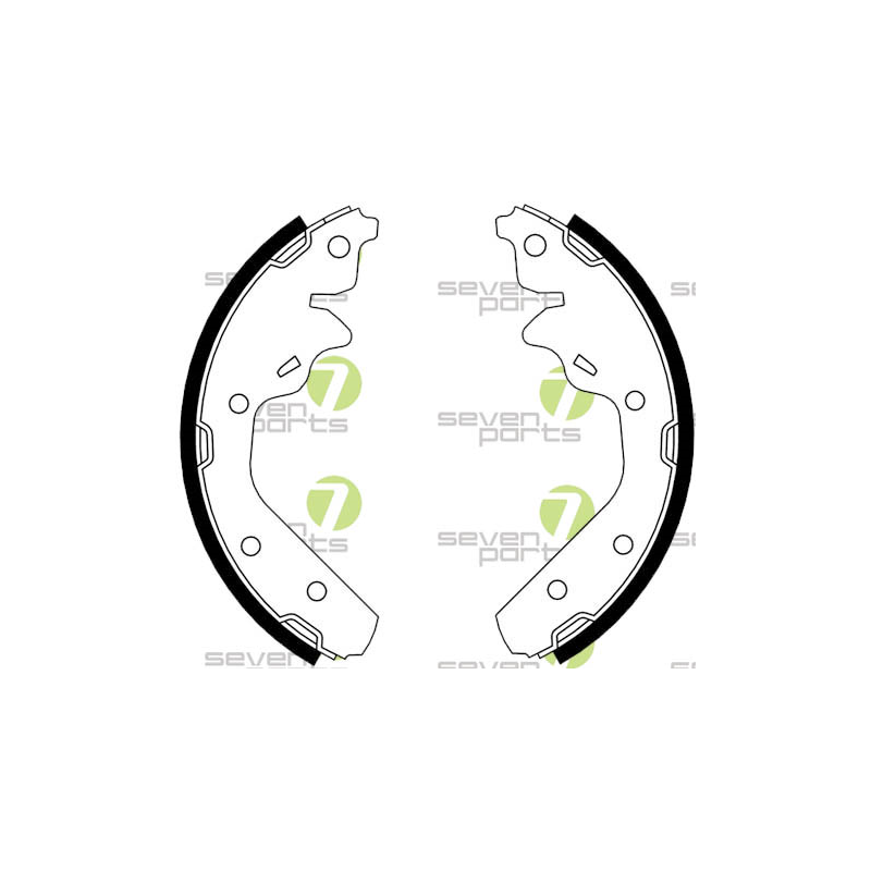 Ganasce freno - SEVEN