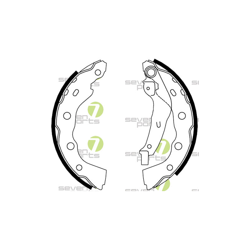 Ganasce freno - SEVEN