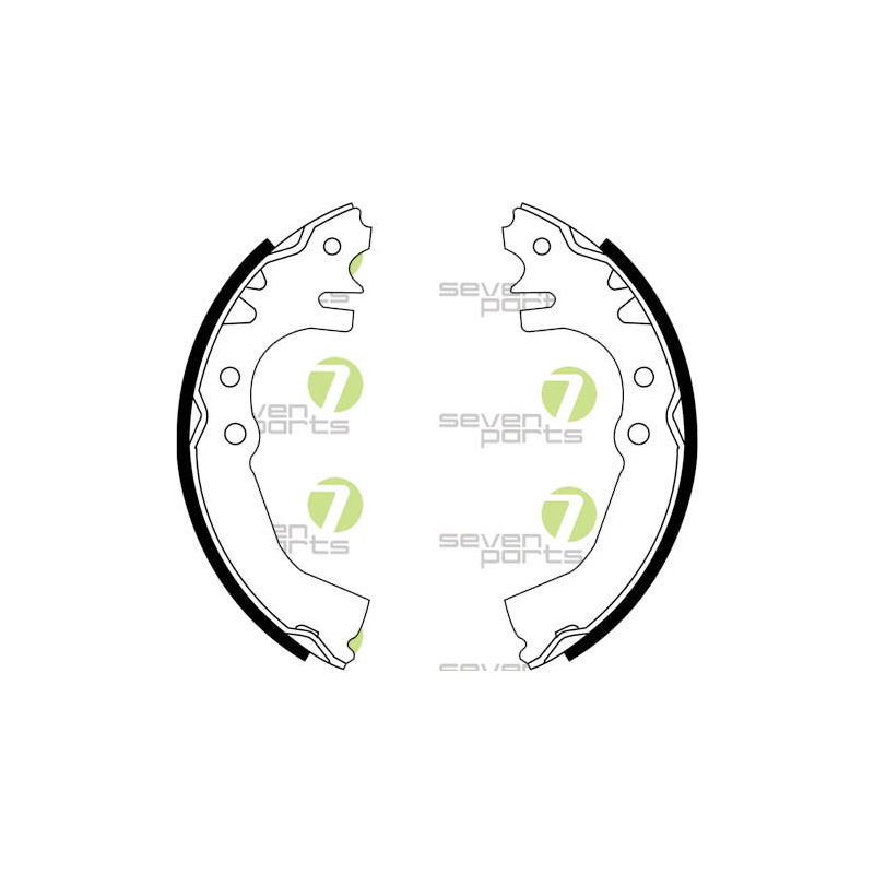 Ganasce freno - SEVEN