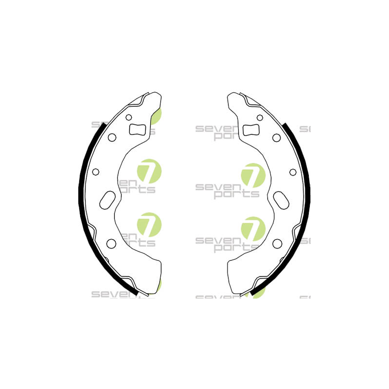 Ganasce freno - SEVEN