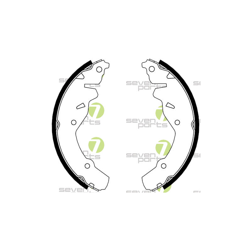 Ganasce freno - SEVEN