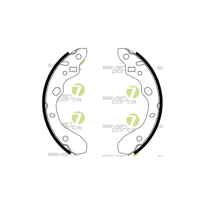 Ganasce freno - SEVEN