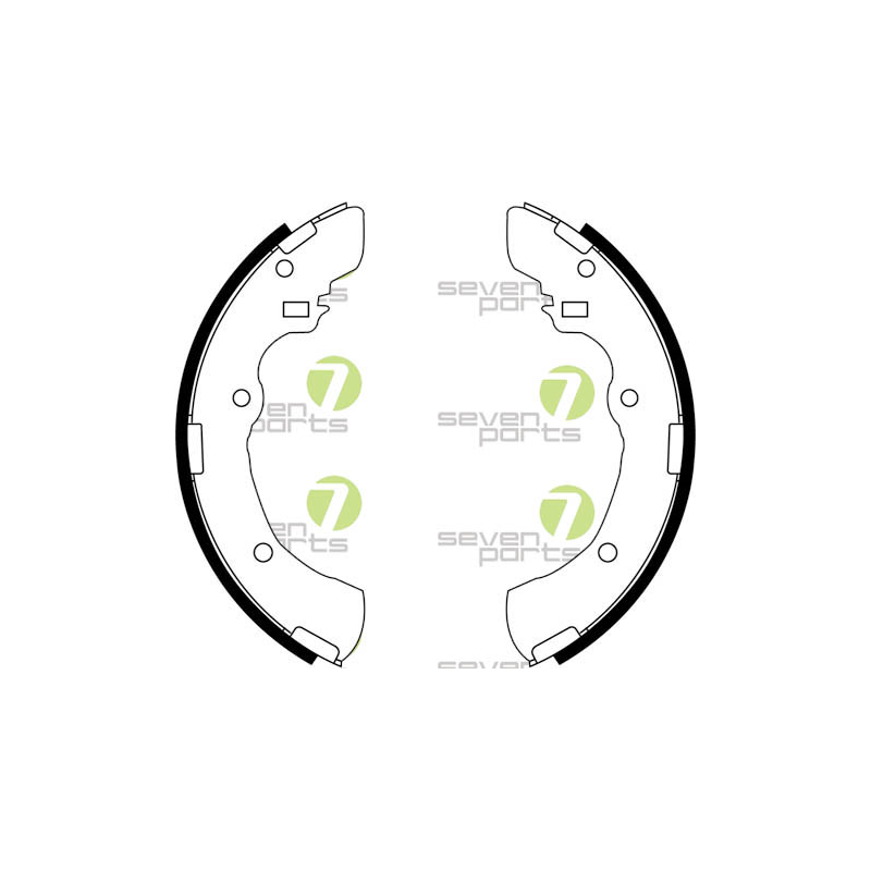 Ganasce freno - SEVEN