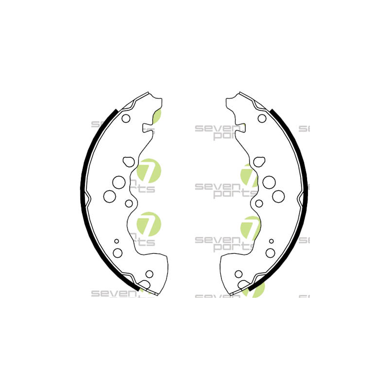 Ganasce freno - SEVEN