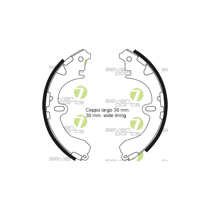 Ganasce freno - SEVEN