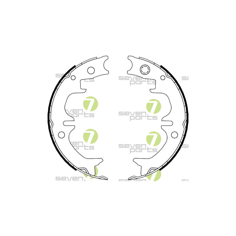 Ganasce freno - SEVEN