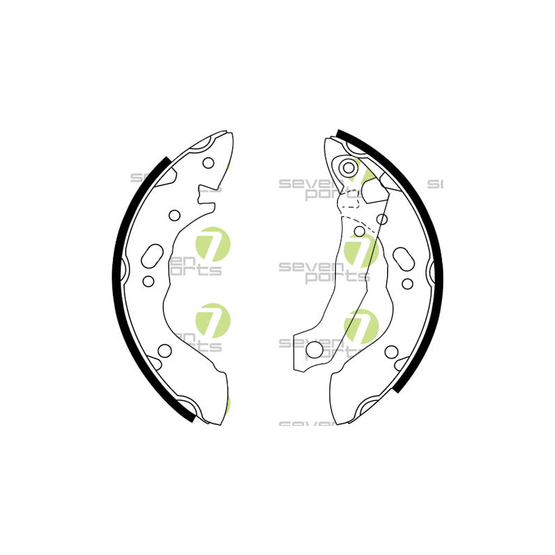 Ganasce freno - SEVEN