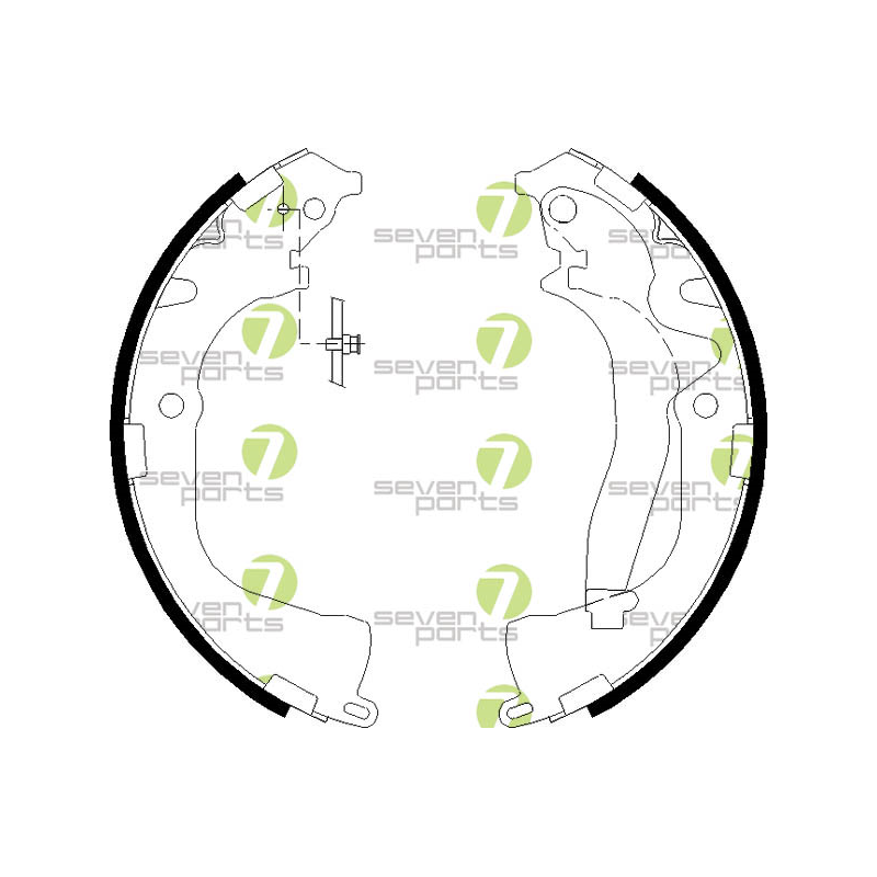 Ganasce freno - SEVEN