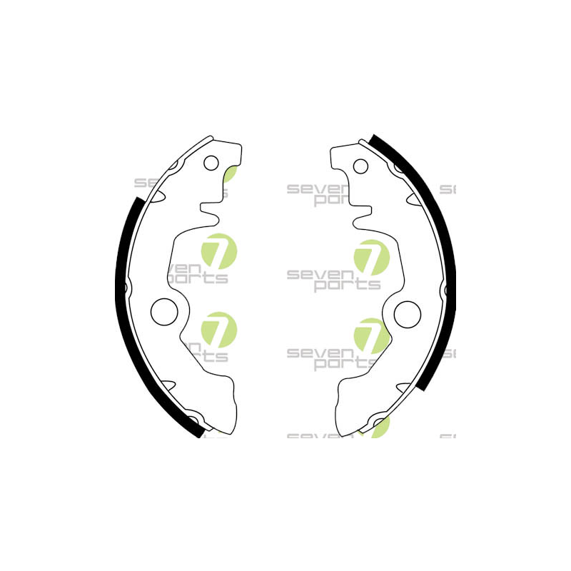 Ganasce freno - SEVEN