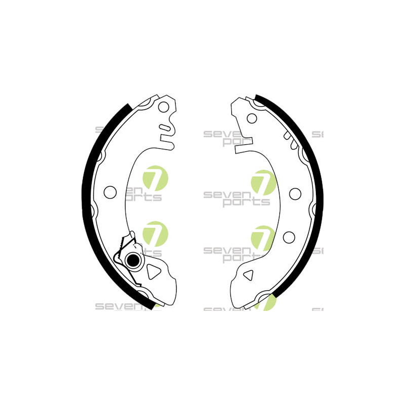 Ganasce freno - SEVEN