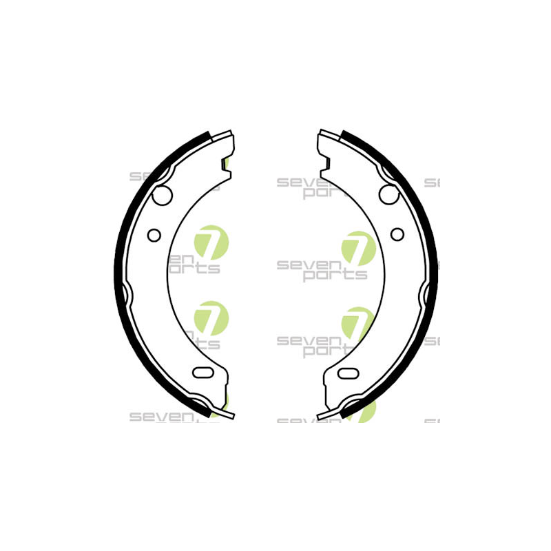 Ganasce freno - SEVEN