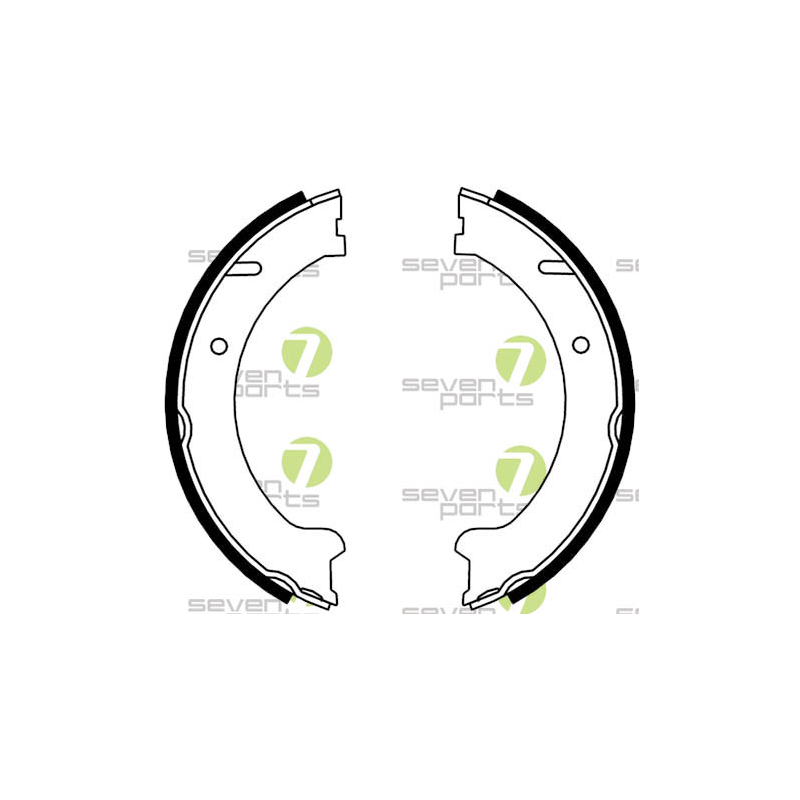 Ganasce freno - SEVEN