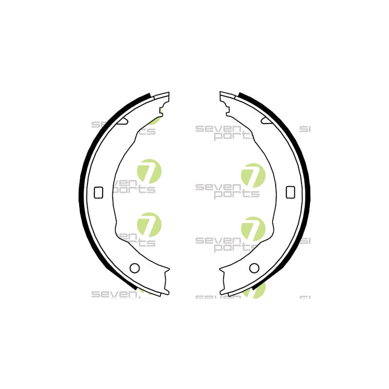 Ganasce freno - SEVEN