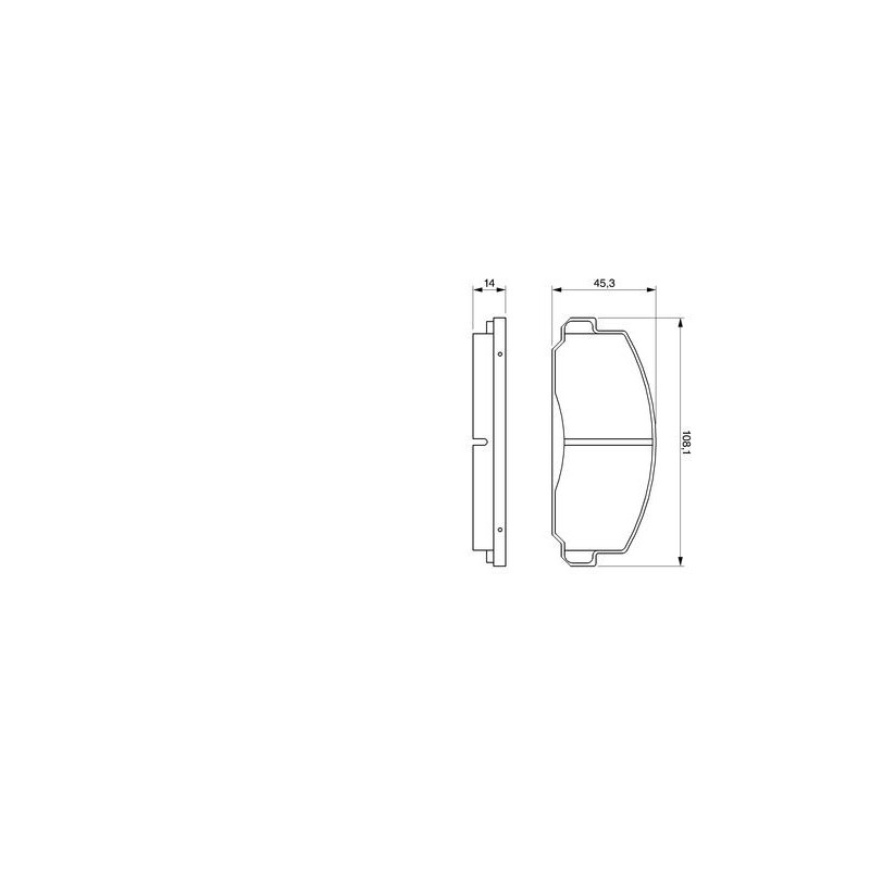 Pastiglie freno asse posteriore - BOSCH