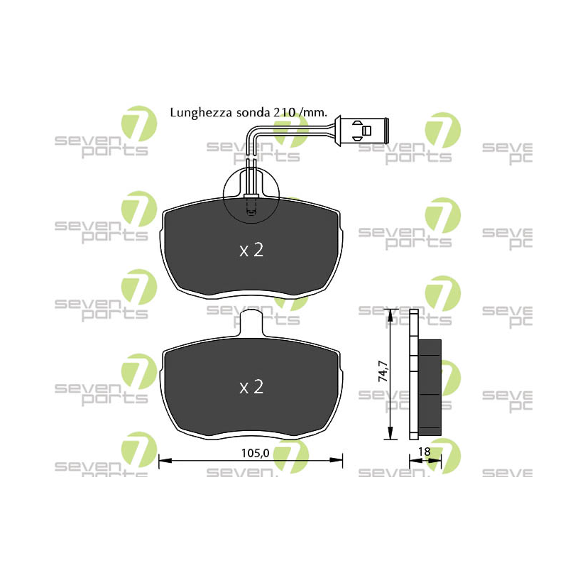 Supporto motore - SEVEN