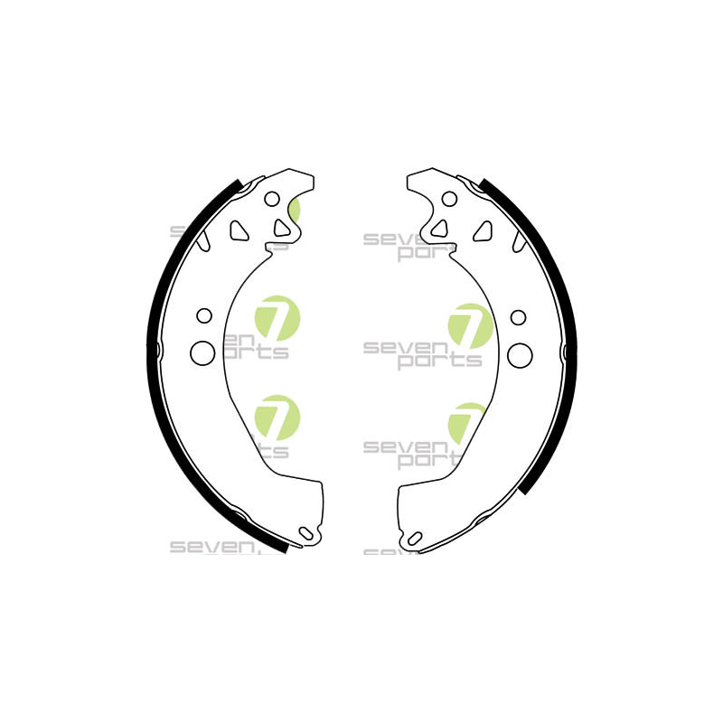 Ganasce freno - SEVEN