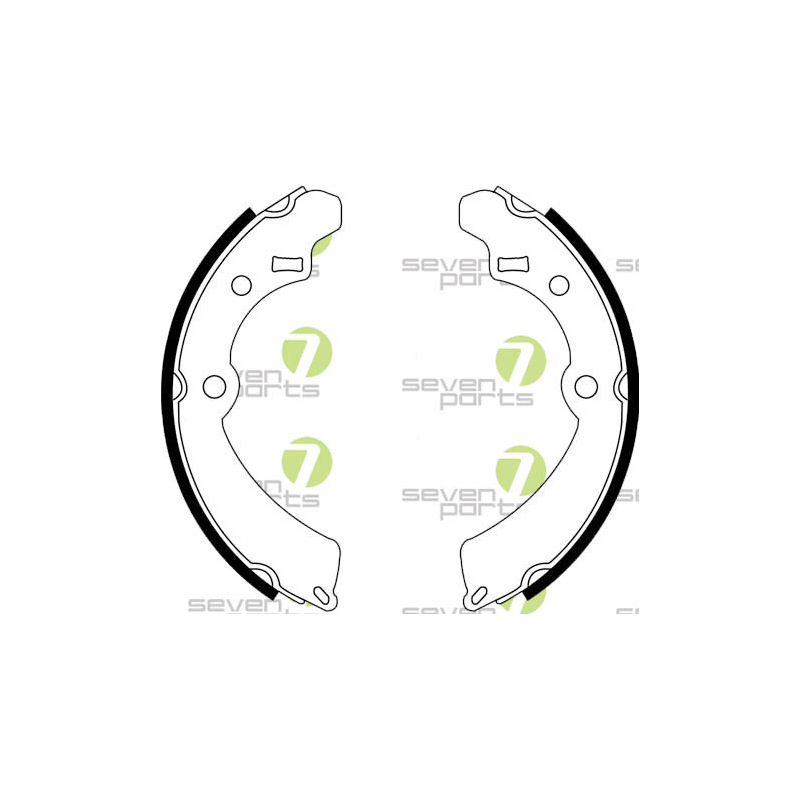 Ganasce freno - SEVEN