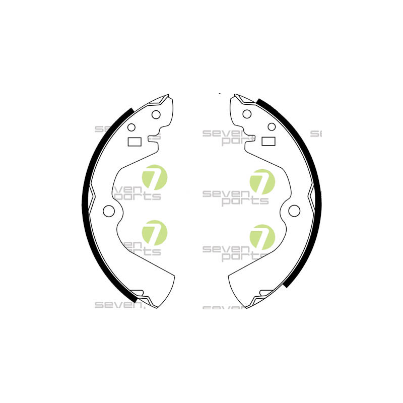 Ganasce freno - SEVEN