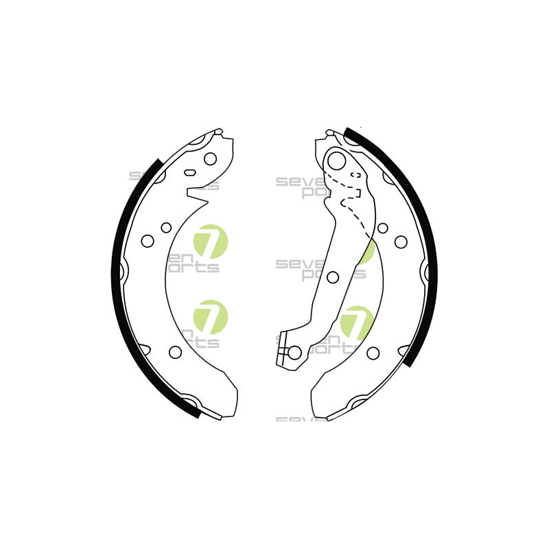 Ganasce freno - SEVEN