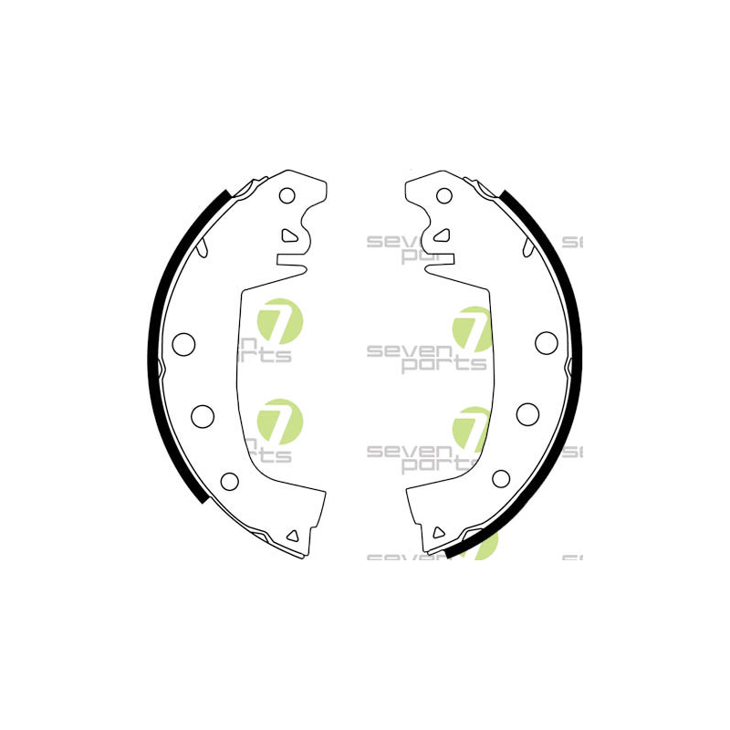 Ganasce freno - SEVEN