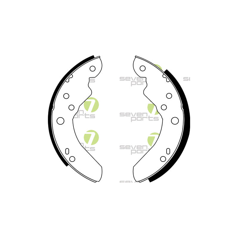 Ganasce freno - SEVEN