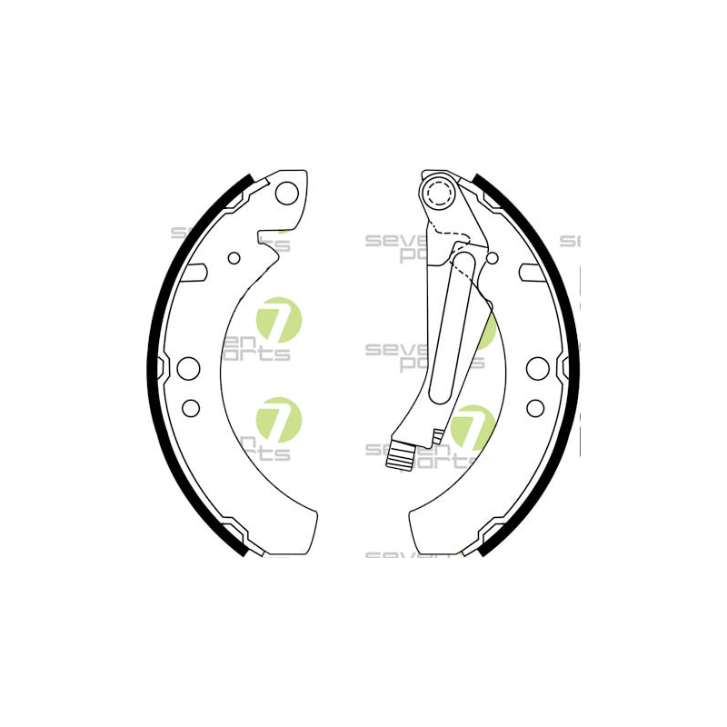 Ganasce freno - SEVEN