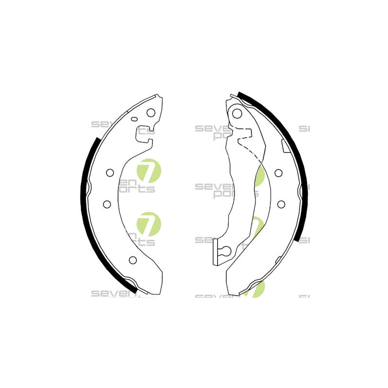 Ganasce freno - SEVEN