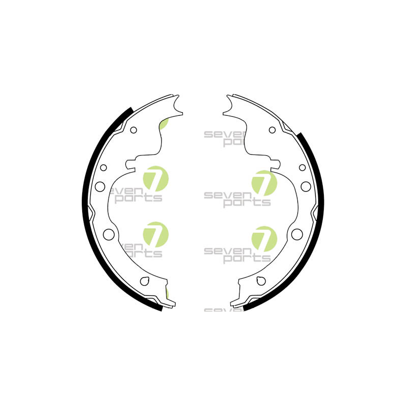 Ganasce freno - SEVEN