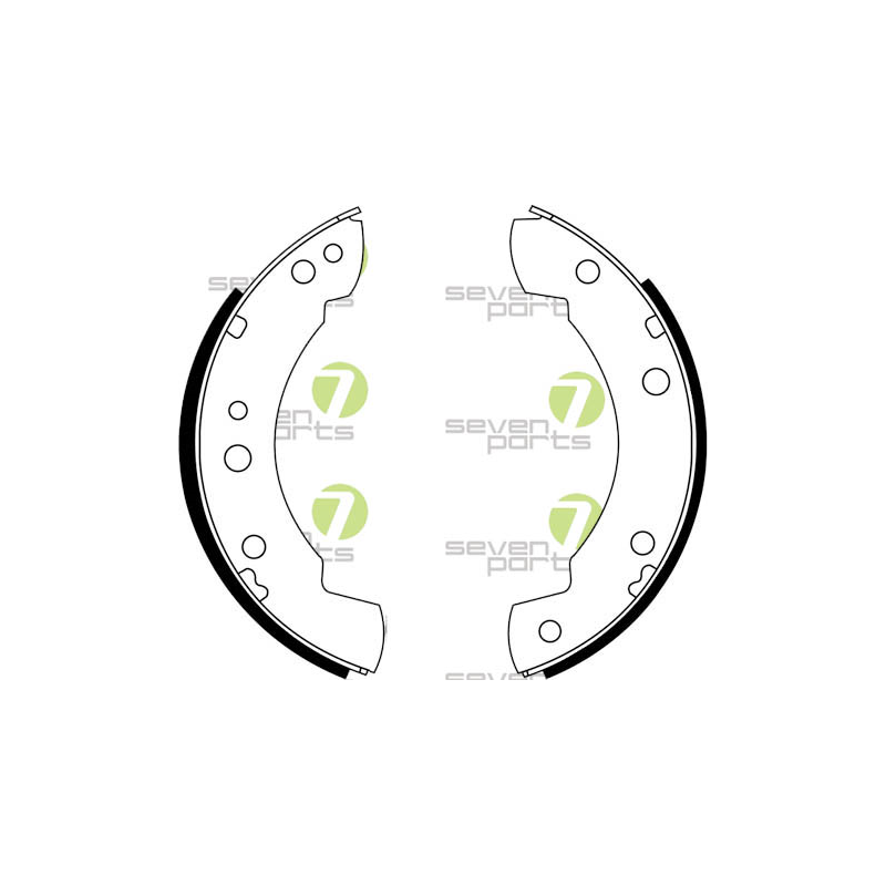 Ganasce freno - SEVEN