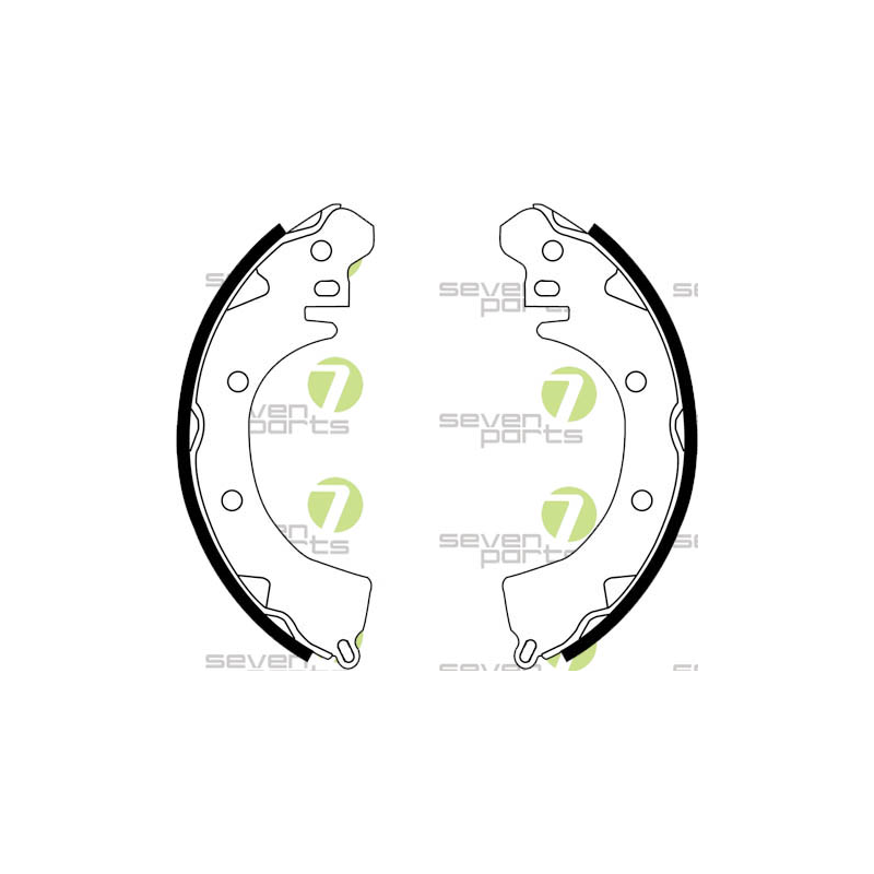 Ganasce freno - SEVEN