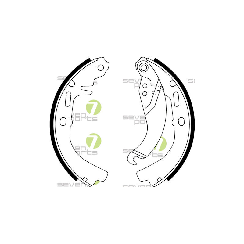 Ganasce freno - SEVEN