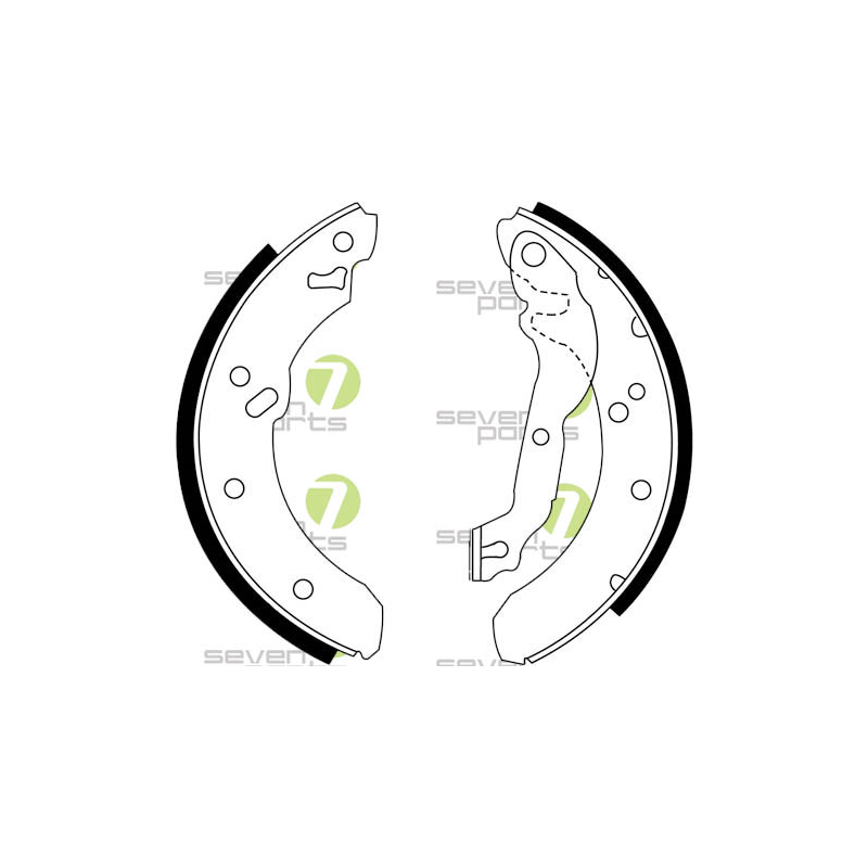 Ganasce freno - SEVEN