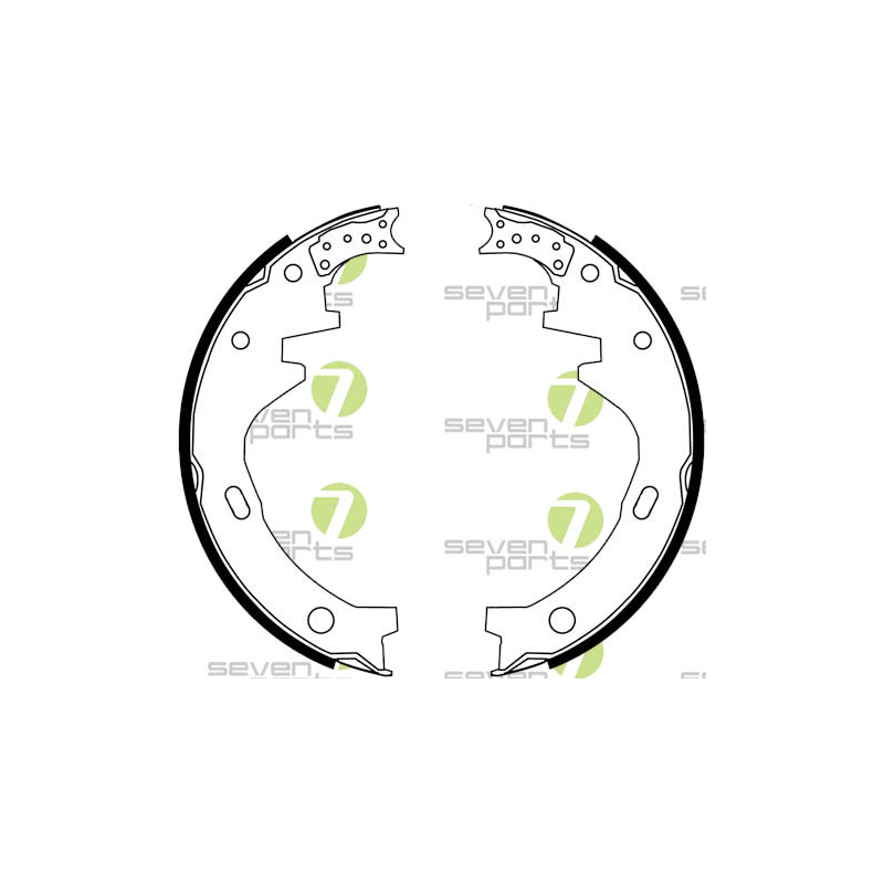 Ganasce freno - SEVEN