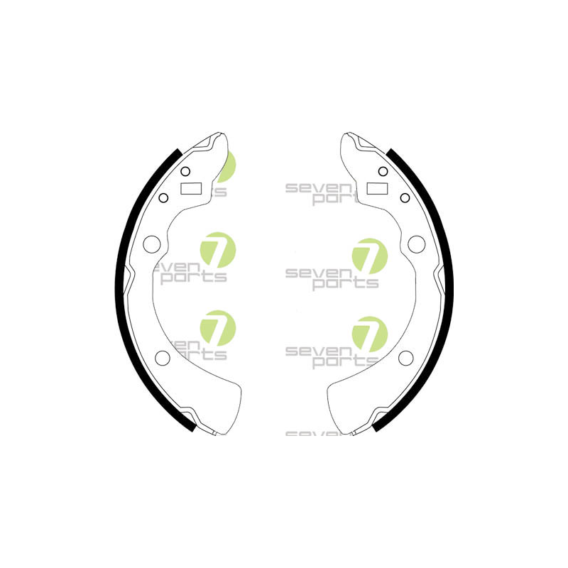 Ganasce freno - SEVEN