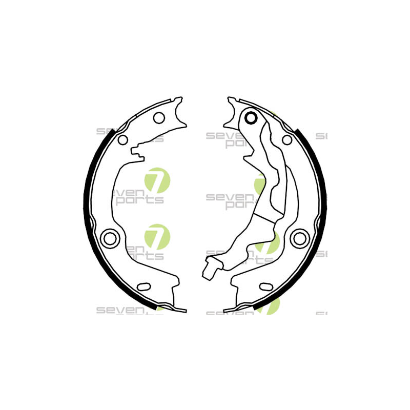 Ganasce freno - SEVEN