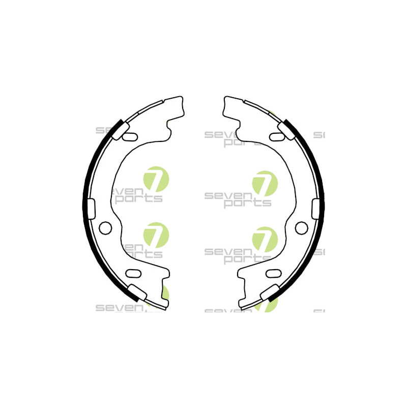 Ganasce freno - SEVEN