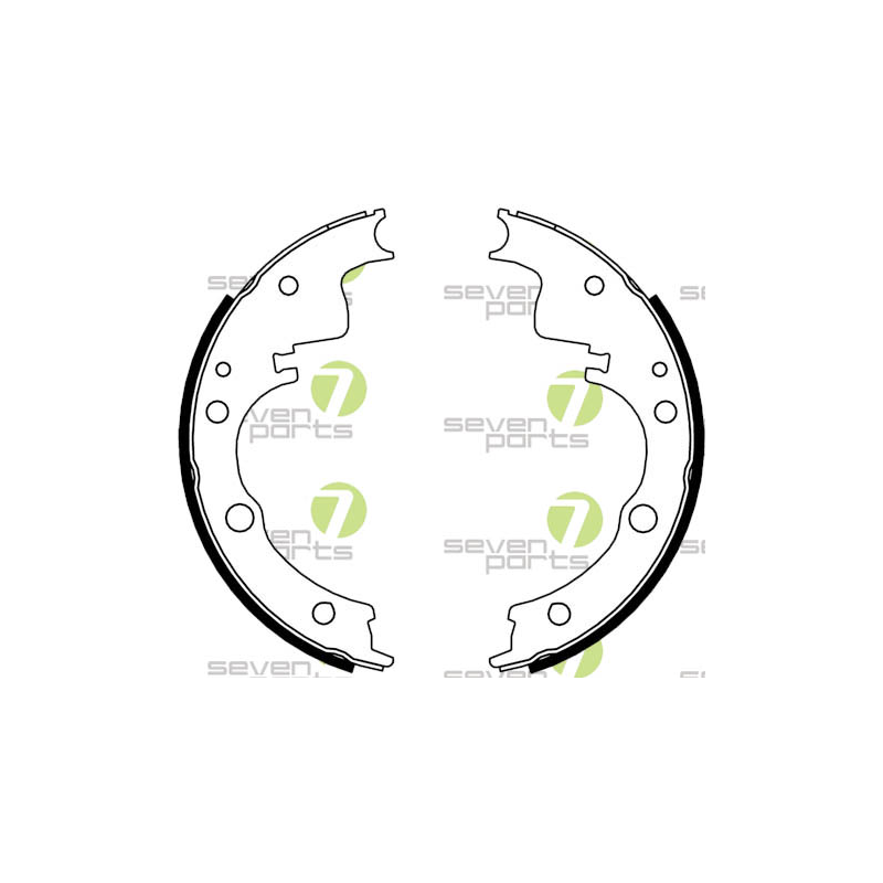 Ganasce freno - SEVEN