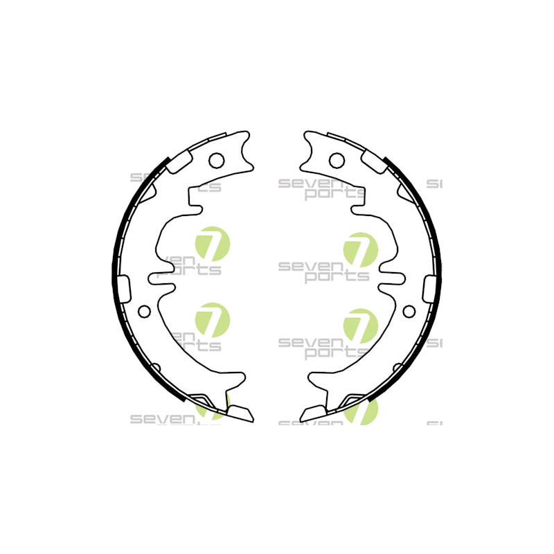 Ganasce freno - SEVEN