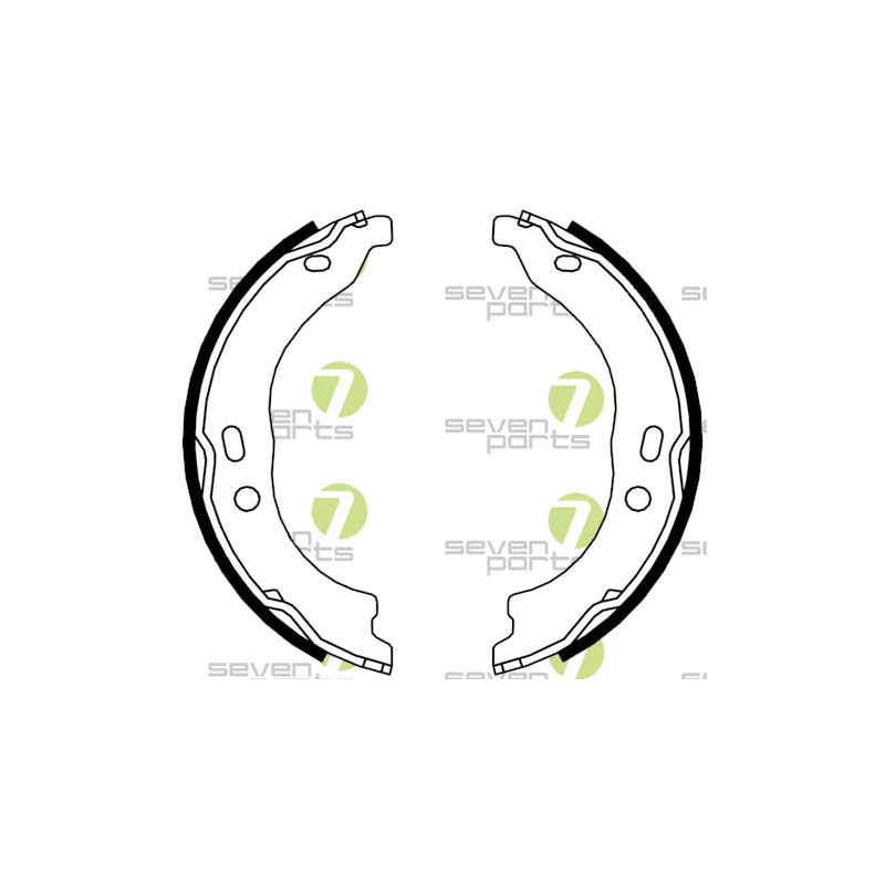 Ganasce freno - SEVEN