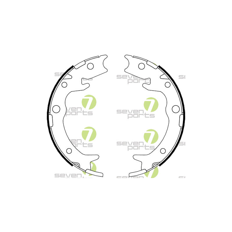 Ganasce freno - SEVEN