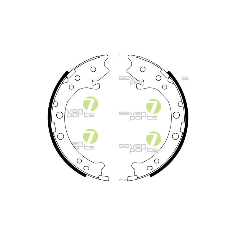 Ganasce freno - SEVEN