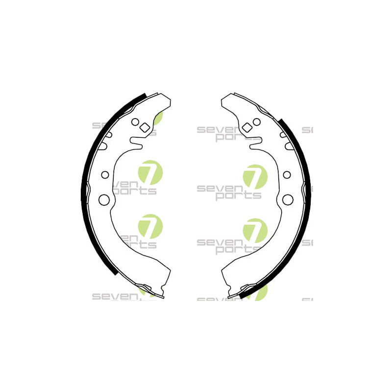 Ganasce freno - SEVEN