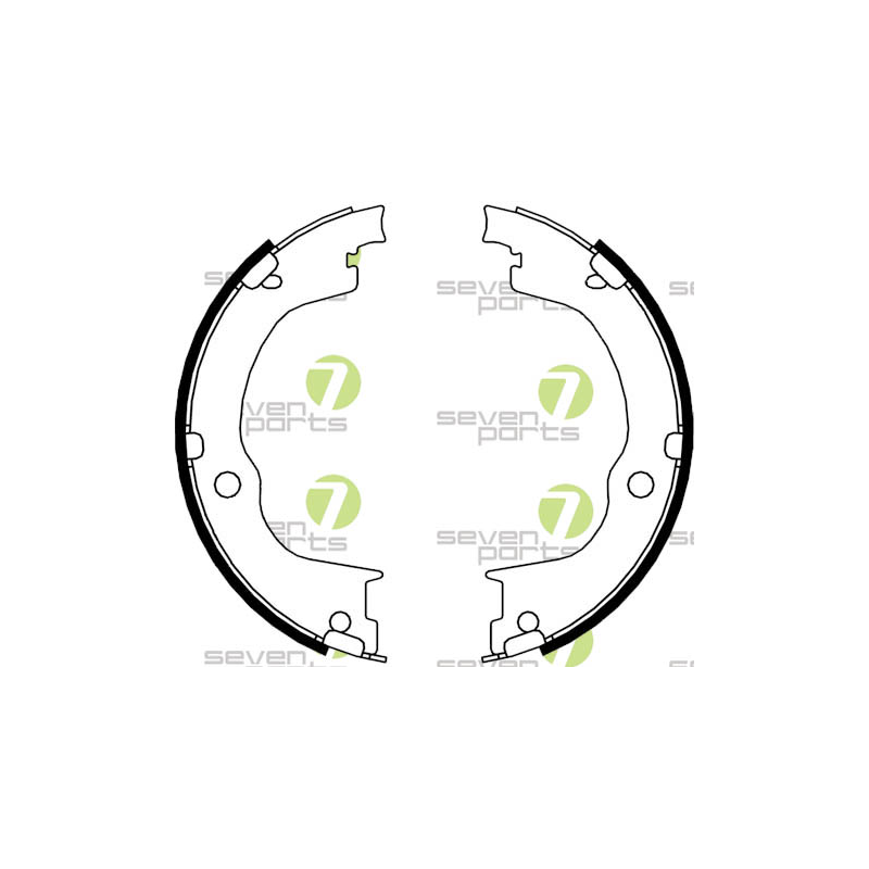 Ganasce freno - SEVEN