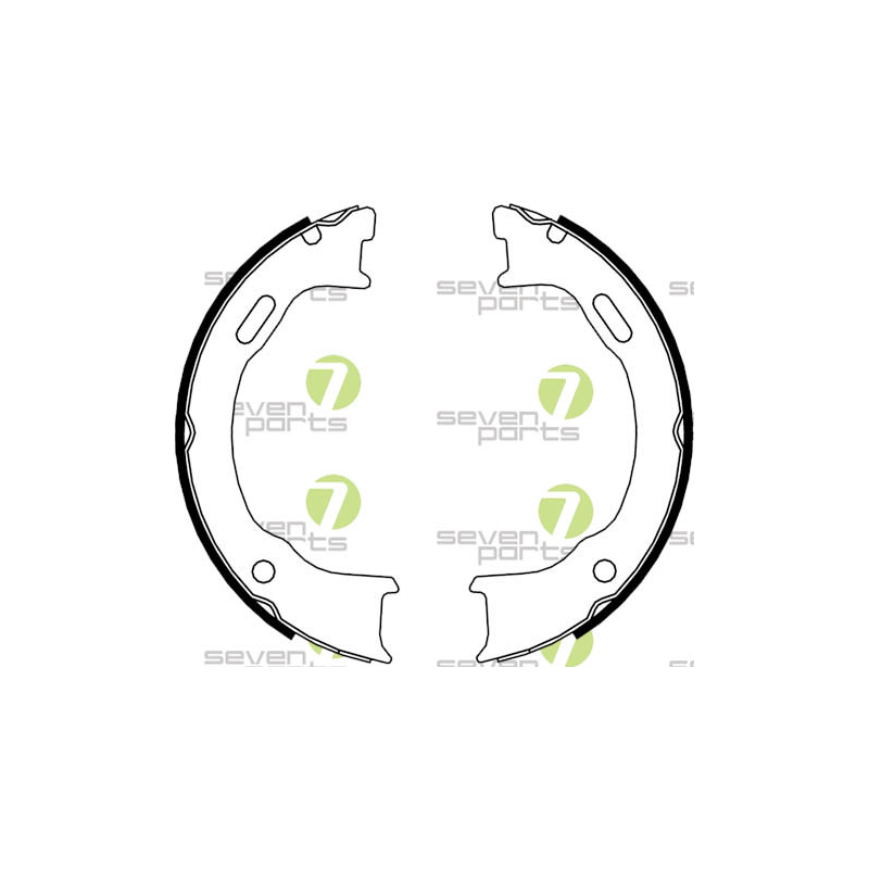 Ganasce freno - SEVEN